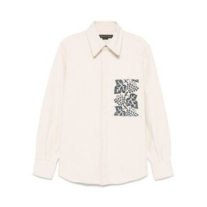 Federico Cina Neutrals Shirts Men